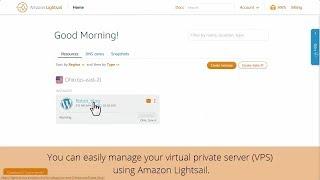 Amazon Lightsail: Instance Management