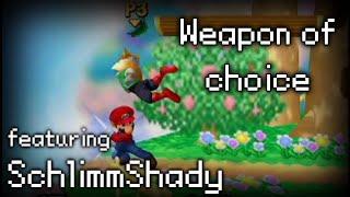 Weapon of choice | SSBM Mario combo video by SchlimmShady