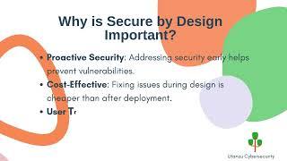 Secure by design