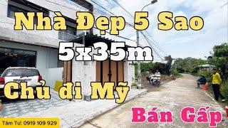 Đi Mỹ Chính Chủ Cần Bán Nhà Đẹp 5 Sao 5x35m đã hoàn công 6m mặt tiền ngay khu đô thị 5 sao