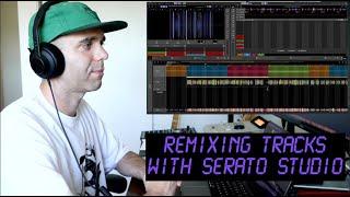 Remixing a J Hus track in Serato Studio - (2024)