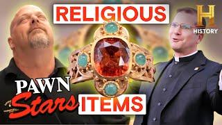 Pawn Stars: HOLY MOLY! Rare Religious Items *Mega Compilation*