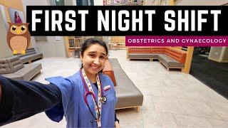 My FIRST NIGHT SHIFT as a Medical Student | Obstetrics & Gynaecology | Edinburgh University