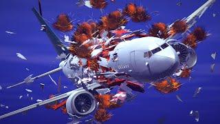 Airplane Crashes & Shootdowns #41 | Besiege