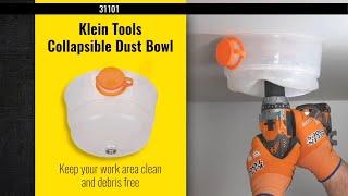 Klein Tools Collapsible Hole Saw Dust Bowl