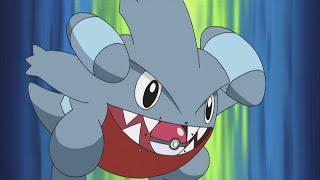 Gible goes chomp! | Pokémon: DP Galactic Battles | Official Clip