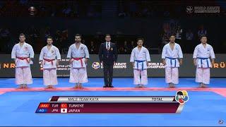 Turkey vs Japan | Final Male Kata Team | World Championships Budapest 2023