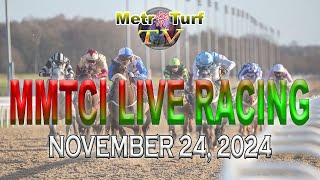 24 November 2024 | Philippines Horse Racing Live | Metro Manila Turf Club Inc.