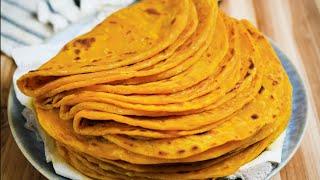 In this season. Fall for this Butternut Squash Chapati recipe, you'll enjoy it | Chapati Recipe