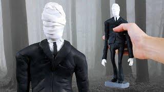 Making SLENDERMAN in POLYMER CLAY!