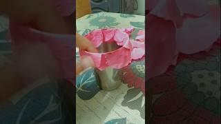 Diy  rose  flower   #  Crafter Kashish # diy # short