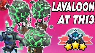 RAINING TRIPLES | Th13 Lavaloon Attack Strategy | BEST Town Hall 13 Lavaloon Attack