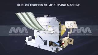 AMECO VIETNAM Kliplok Roofing Crimp Curving Machine | Máy Dập Vòm Kliplok