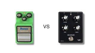 Shnobel Tone MID DRIVER vs 1983 Ibanez TS9 Tube Screamer