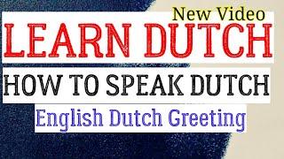 Most Important Phrases in Dutch