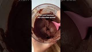 perfect vegan chocolate spread #recipe #vegan #cooking #healthyrecipe #cookingchannel