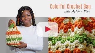 Episode 2: Colorful Crochet - Drawstring Project Bag with Ashlee Elle | One Big Happy Yarn Co.