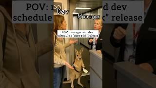 When you planned a clean release, but QA didn’t  #devhumor #programming #it #development