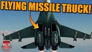 SU-27SM is EVEN BETTER NOW! 12x MISSILES! Does it really make a difference? - War Thunder