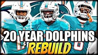 20 YEAR MIAMI DOLPHINS REBUILD! WE DRAFT LEGENDS! | Madden 22 Franchise