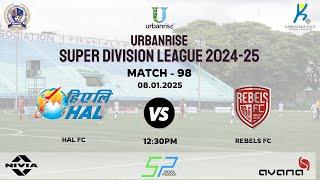 URBANRISE | SUPER DIVISION LEAGUE 2024-25| HAL FC  VS REBELS FC | 08.01.2025