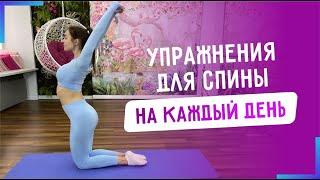 Тренировка для спины на каждый день | Профилактический комплекс упражнений от болей в спине