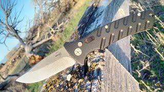 BladeOps Exclusive S30V Boker Strike automatic knife in S30V - A nice everyday carry knife.