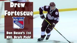 Drew Fortescue | 2023 NHL Draft | 3rd Round Pick by NY Rangers | HS Highlights at Don Bosco