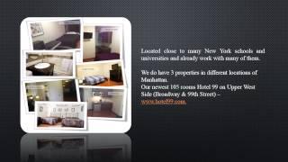 Extended stay hotels for students in NY