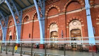 Walking St Pancras Station to Kings Cross station | London | Short Video | ASMR