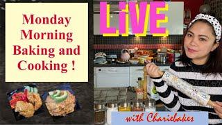 30th LiveStream || Baking and Cooking with Chariebakes!