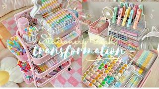 desk + stationery organization makeover  back to school 2024