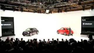 Video Mapping in 2012 Volkswagen Beetle Screen Press Launch