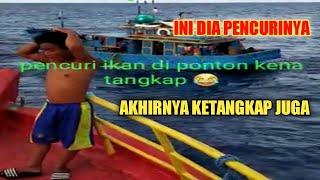 KAPAL PENCURI IKAN DI LAUT INDONESIA️AKHIR NYA KETANGKAP JUGA KAPAL LAMPUNYA