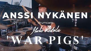 MARKO HIETALA Anssi Nykänen 'War Pigs' (Black Sabbath) drumcam / Tuhdimmat Tahdit 5.7.2024