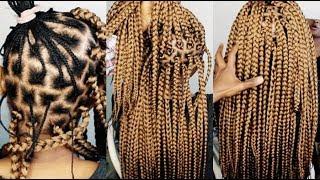 NO CORNROWS CROCHET BRAIDS ONLY (1 HOUR )- HOW TO