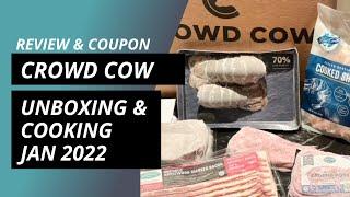 Crowd Cow Wagyu, Ribeye, Seafood Unboxing, Cooking, and Review