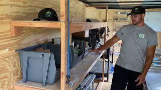 How to set up a Seamless Gutter Trailer 