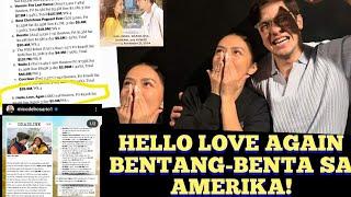 HELLO LOVE AGAIN NG KATHDEN GUMAWA NG KASAYSAYAN SA AMERIKA!