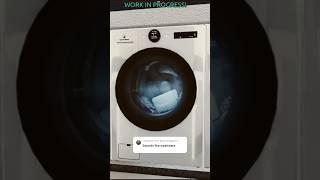 LG AiDD Sound (WashWare Testing, Steam Washer, Roblox) #washingmachine #washers #laundry