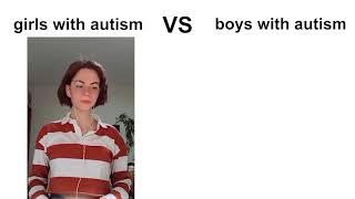 girls with autism vs boys with autism: eu4