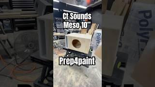 Solo @CTSounds  Meso 10” build 1.6cu 30hz #shorts #caraudio #basshead #subwoofer  #meso10