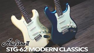 ARIA PRO II STG 62 MODERN CLASSICS!! #AriaisBack #AriaproII #STG62