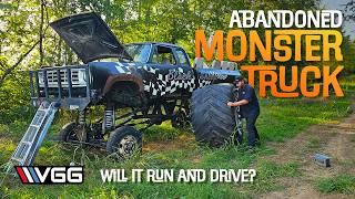 Abandoned Legendary MONSTER TRUCK! Will It RUN AND DRIVE Again After A Decade?