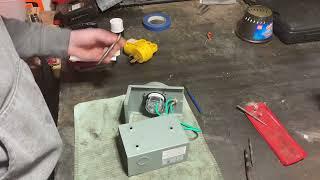 MidwestDIY - How to Drill Electrical Box Knockouts with a Hole Saw Bit.