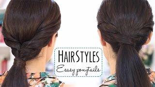 Easy ponytails