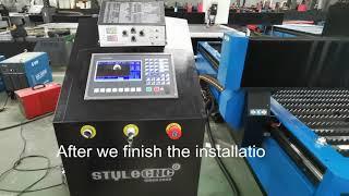 How to operate a CNC plasma cutter with a Beijing STARTFIRE control system?