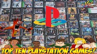 Top 10 Sony Playstation One Games! The Great YoVideogames Debate!