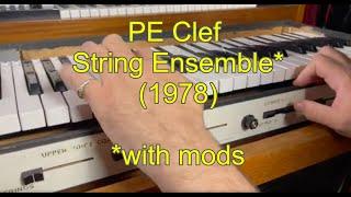 PE Clef String Ensemble 1978 Custom Kit-Built Analog Synth with mods