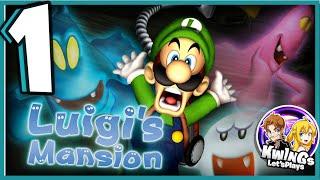 Luigi's Mansion Full Game Walkthrough Part 1 The Real Ghostbuster (GC)